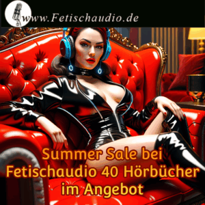 Dominante Frau sitzt auf einem Sessel